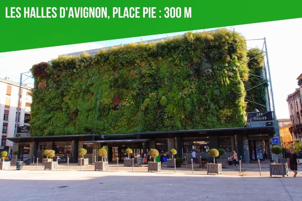 La Bulle - Parking Gratuit En Souterrain - 2 Mins Du Palais Des Papes - Clim Ac - Wifi Leilighet Avignon Eksteriør bilde