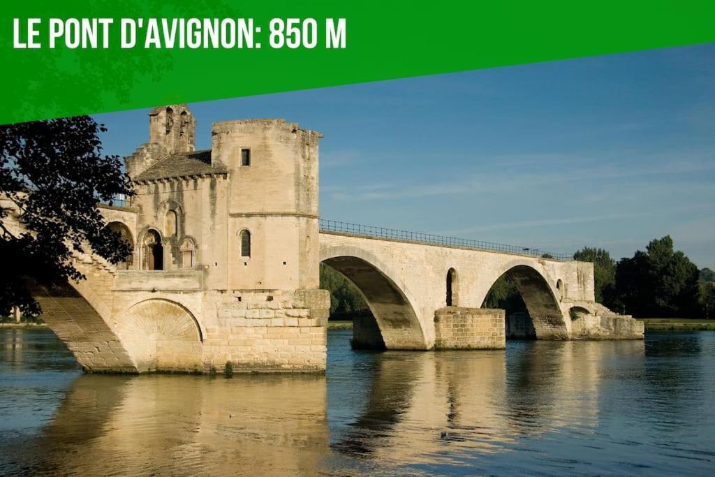 La Bulle - Parking Gratuit En Souterrain - 2 Mins Du Palais Des Papes - Clim Ac - Wifi Leilighet Avignon Eksteriør bilde
